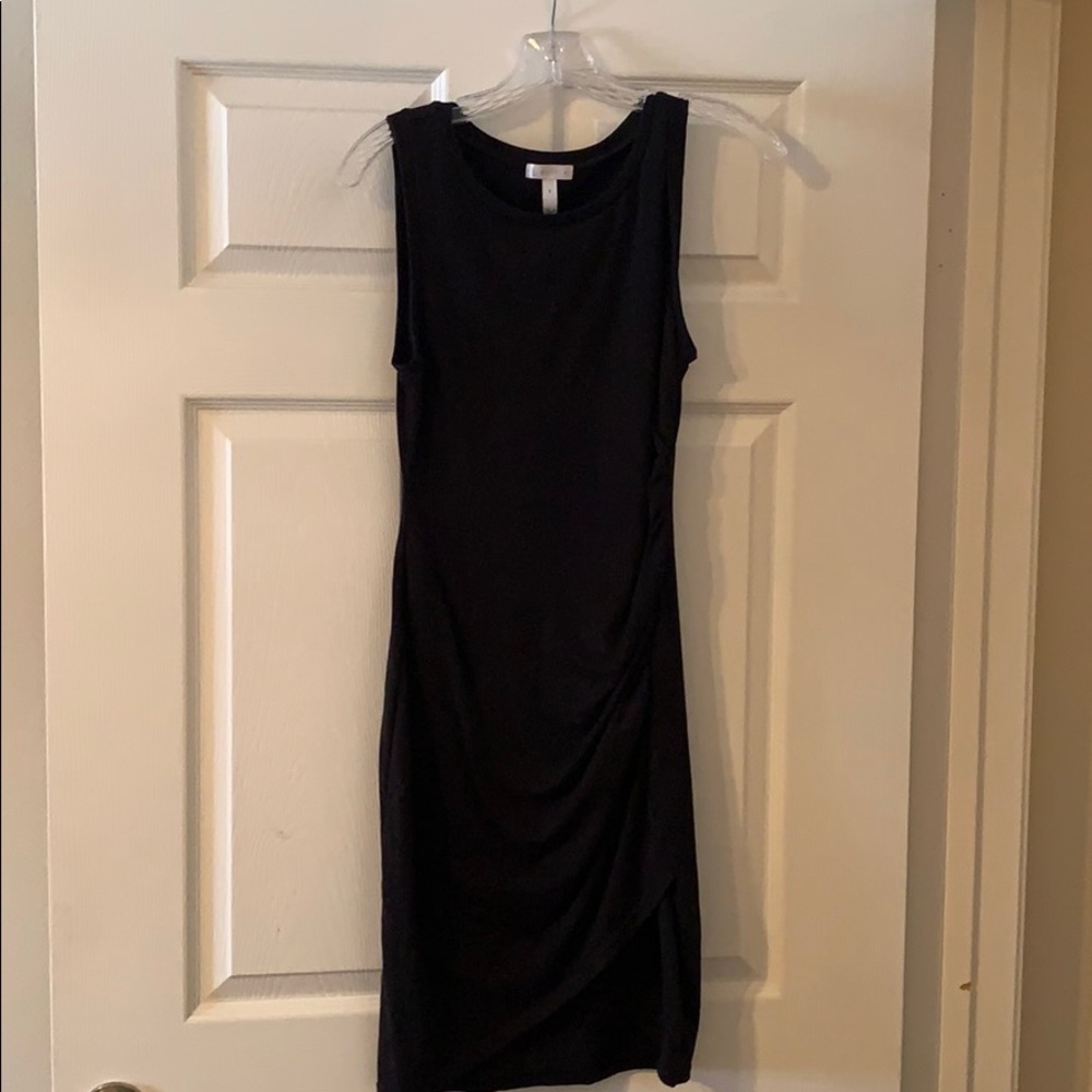 Leith - black T-shirt style dress